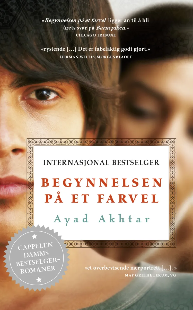 Omslag Begynnelsen på et farvel av Ayad Akhtar (Heftet)