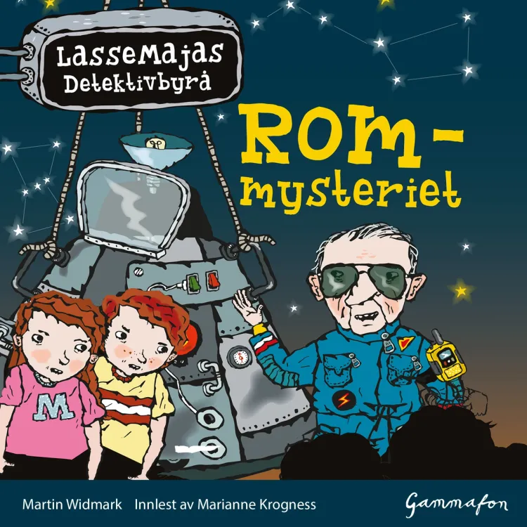 Omslag LasseMajas Detektivbyrå - Rom-mysteriet av Martin Widmark (Lydbok)
