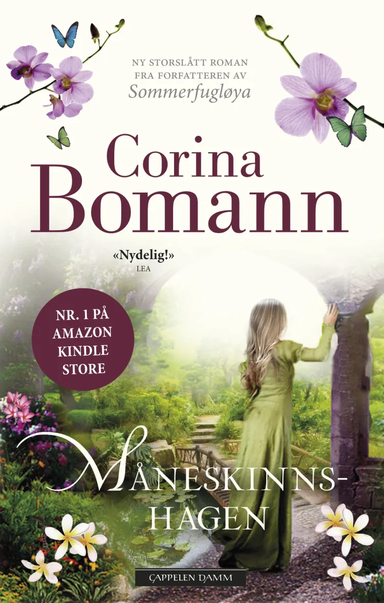 Omslag Måneskinnshagen av Corina Bomann (Innbundet)
