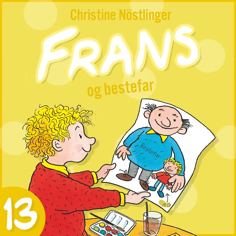 Omslag Frans og bestefar av Christine Nöstlinger (Lydbok)