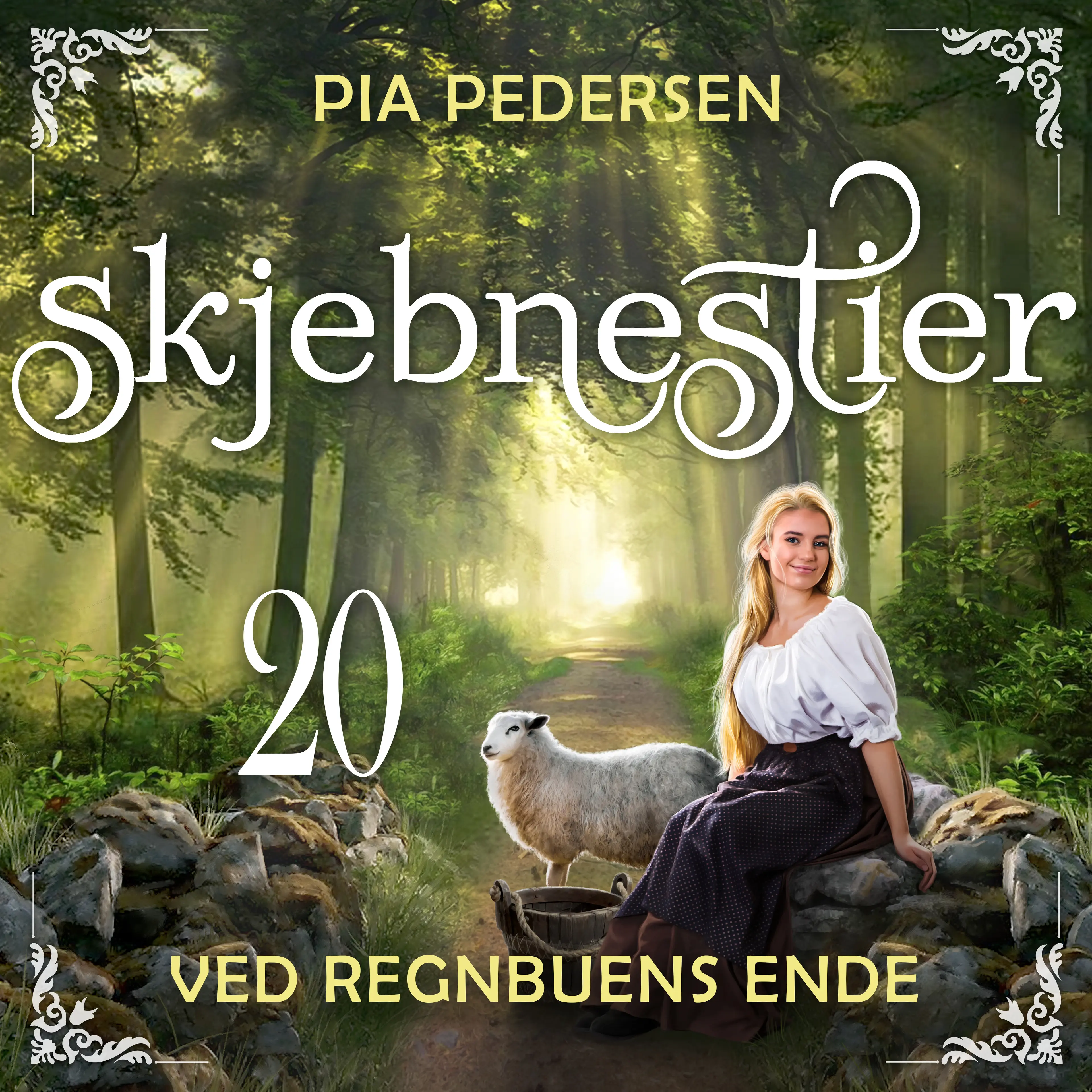 Omslag Ved regnbuens ende av Pia Pedersen (Lydbok)