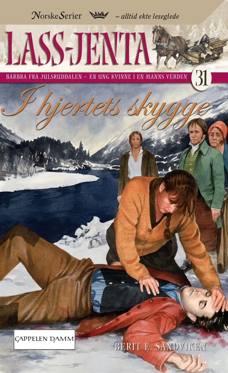 Omslag I hjertets skygge av Berit Sandviken (Ebok)