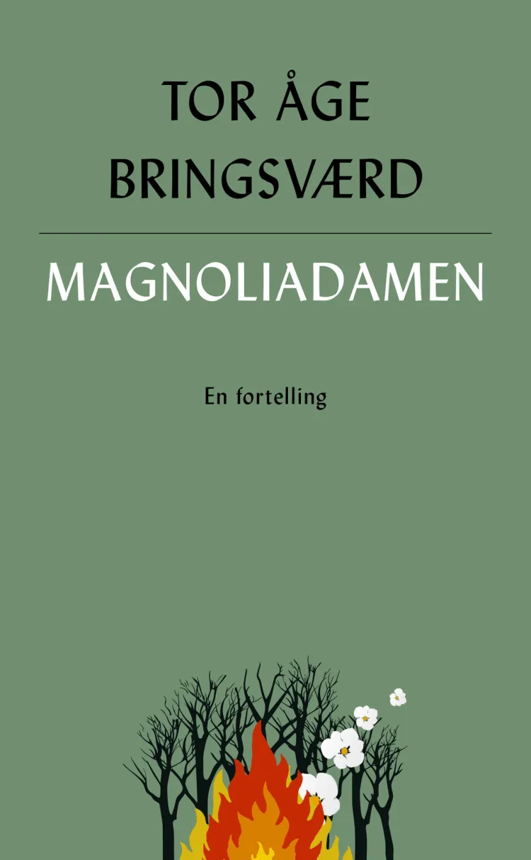 Omslag Magnoliadamen av Tor Åge Bringsværd (Ebok)