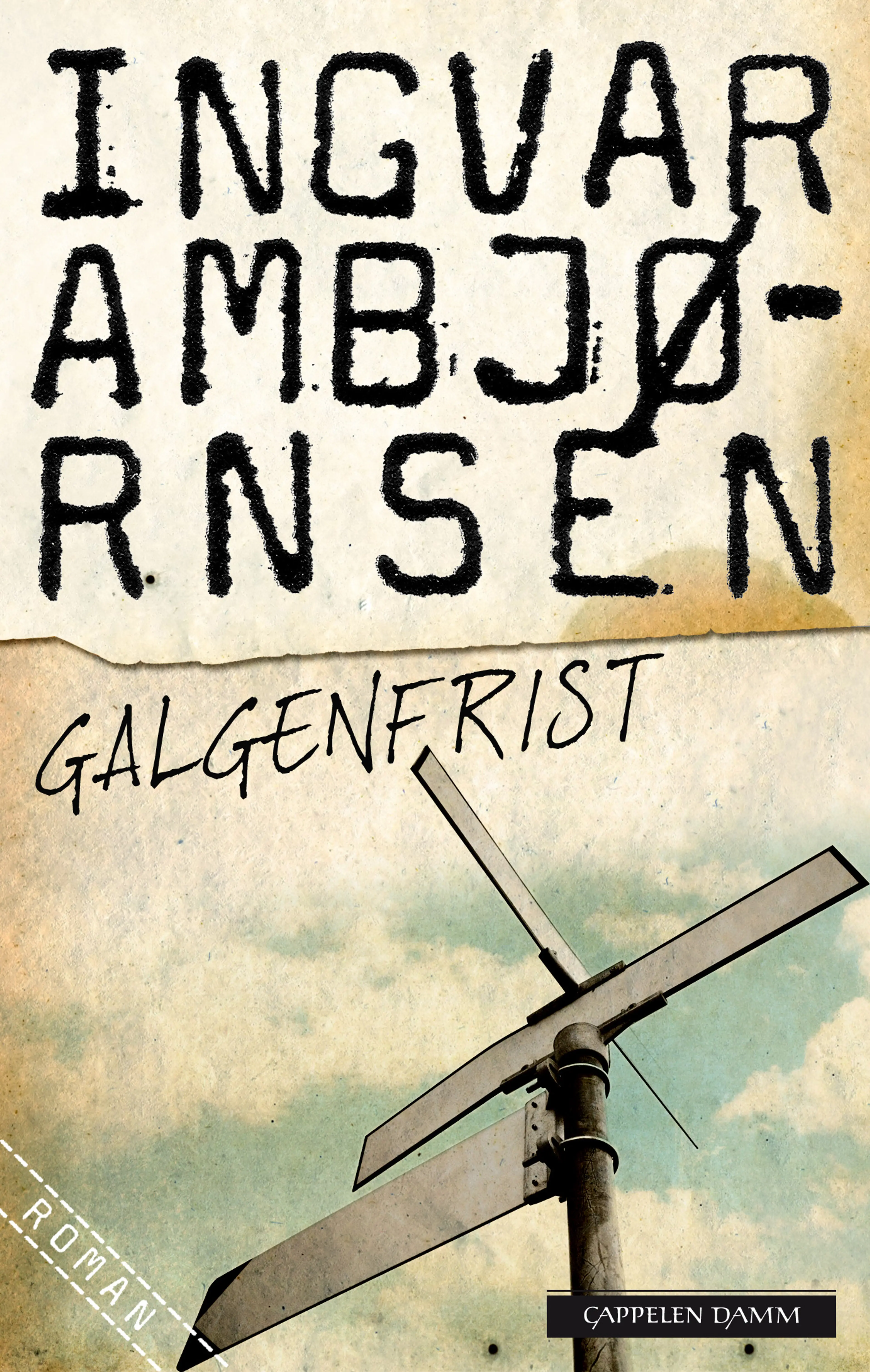 Omslag Galgenfrist av Ingvar Ambjørnsen (Heftet)