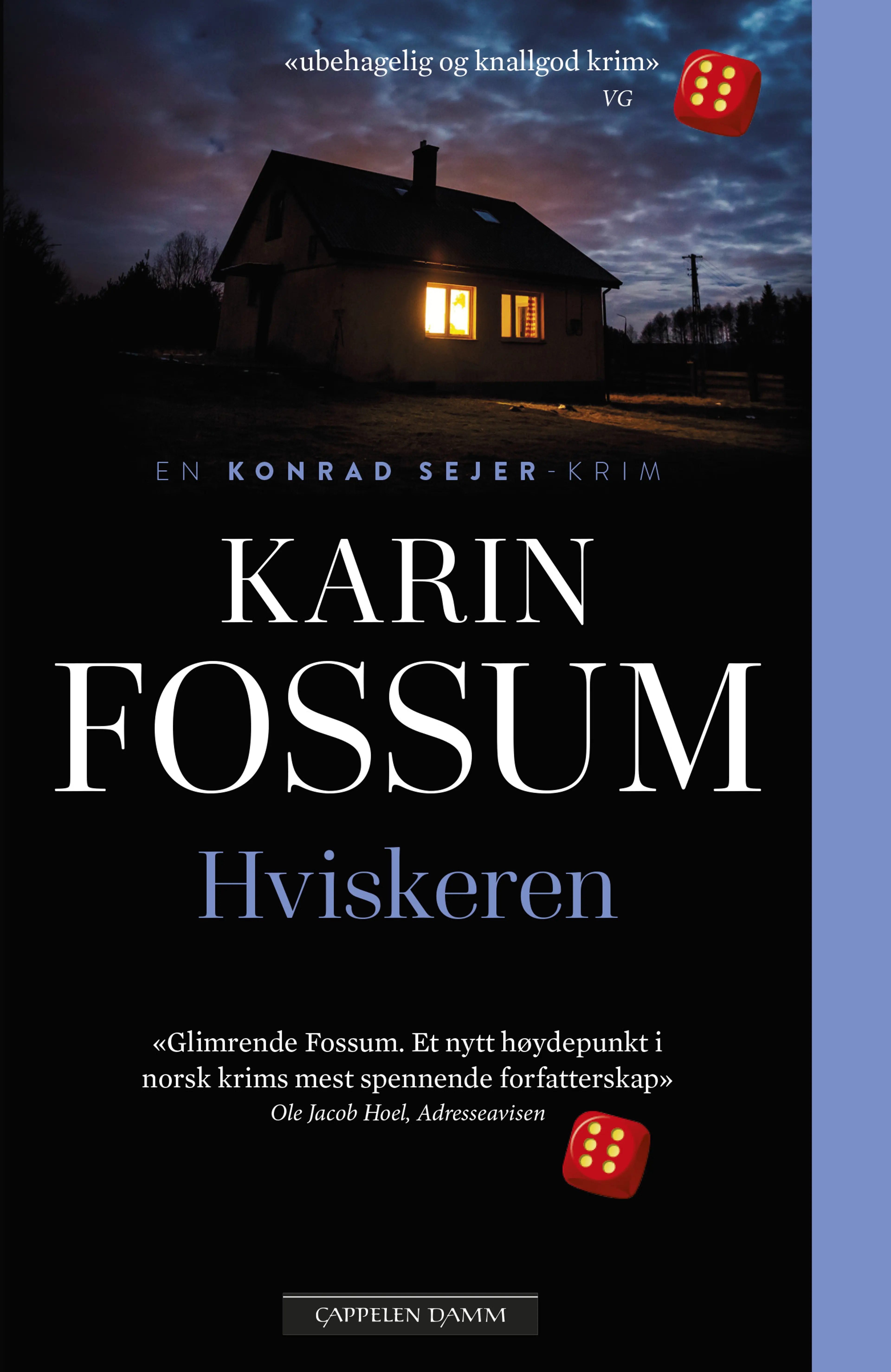 Omslag Hviskeren av Karin Fossum (Heftet)