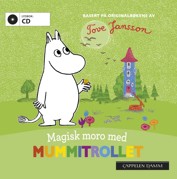 Omslag Magisk moro med Mummitrollet av Tove Jansson (CD)