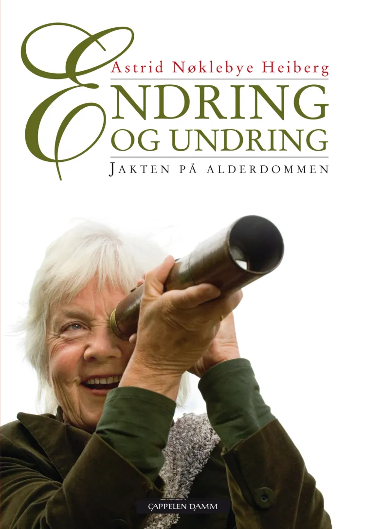 Omslag Endring og undring av Astrid Nøklebye Heiberg (Innbundet)