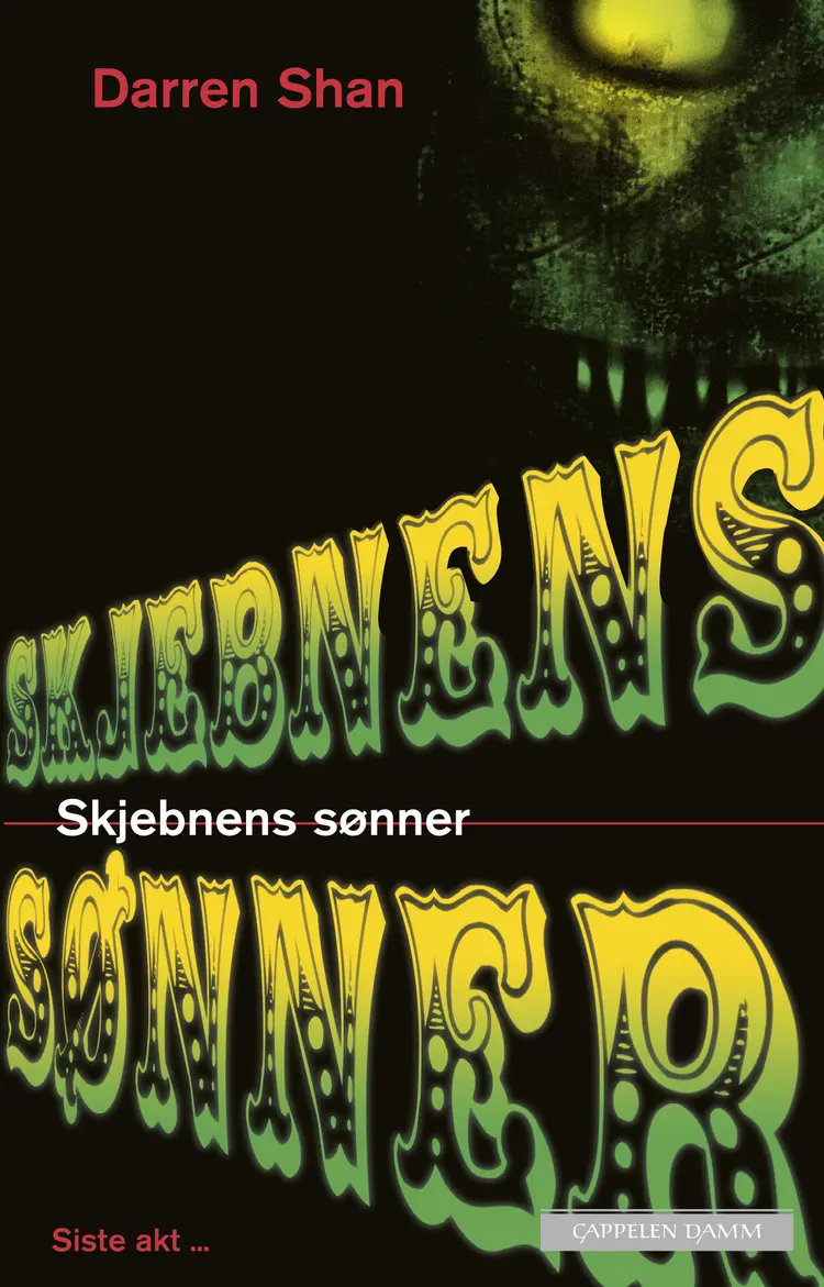 Omslag Skjebnens sønner av Darren Shan (Ebok)