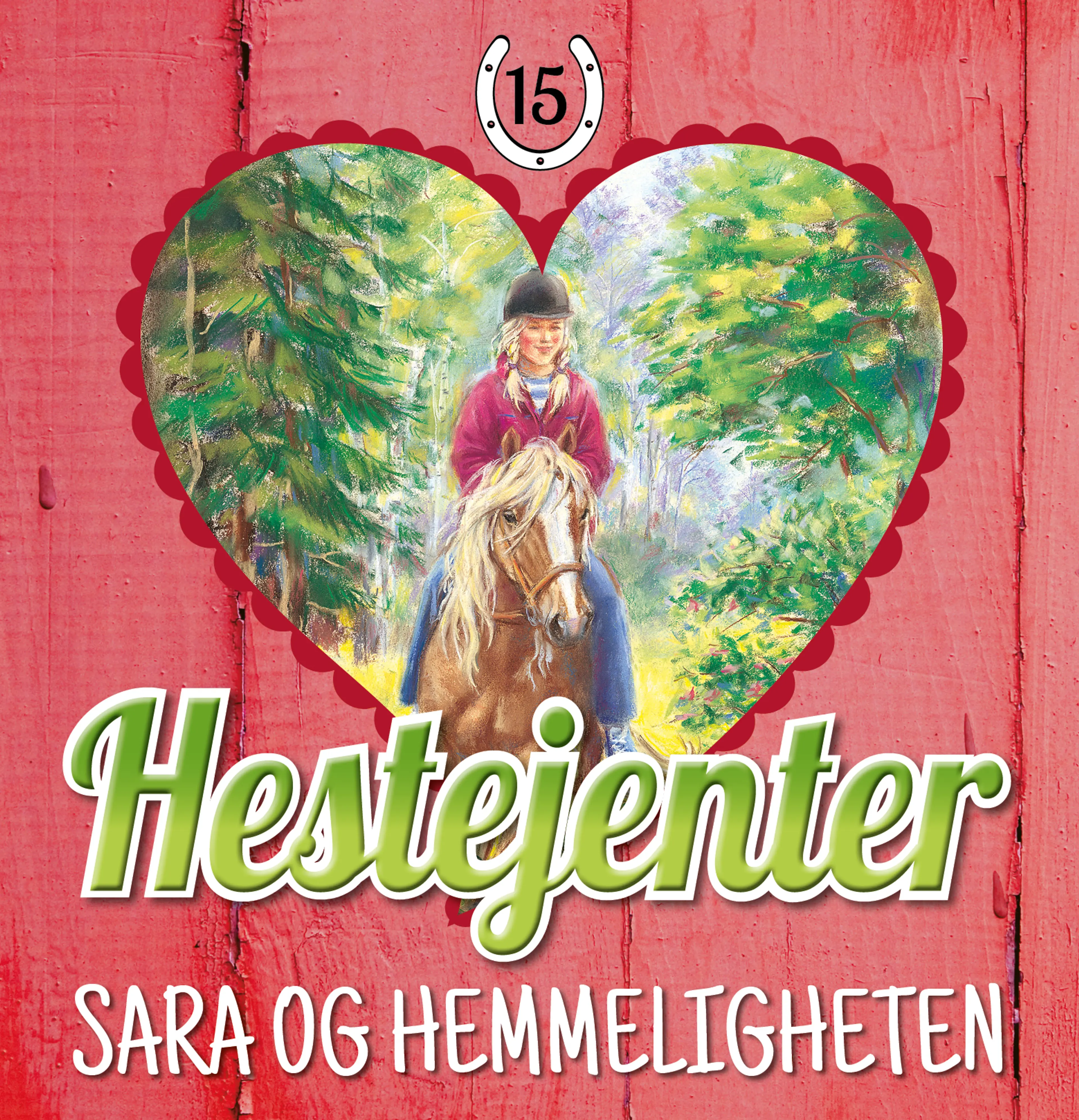 Omslag Sara og hemmeligheten av Pia Hagmar (Lydbok)