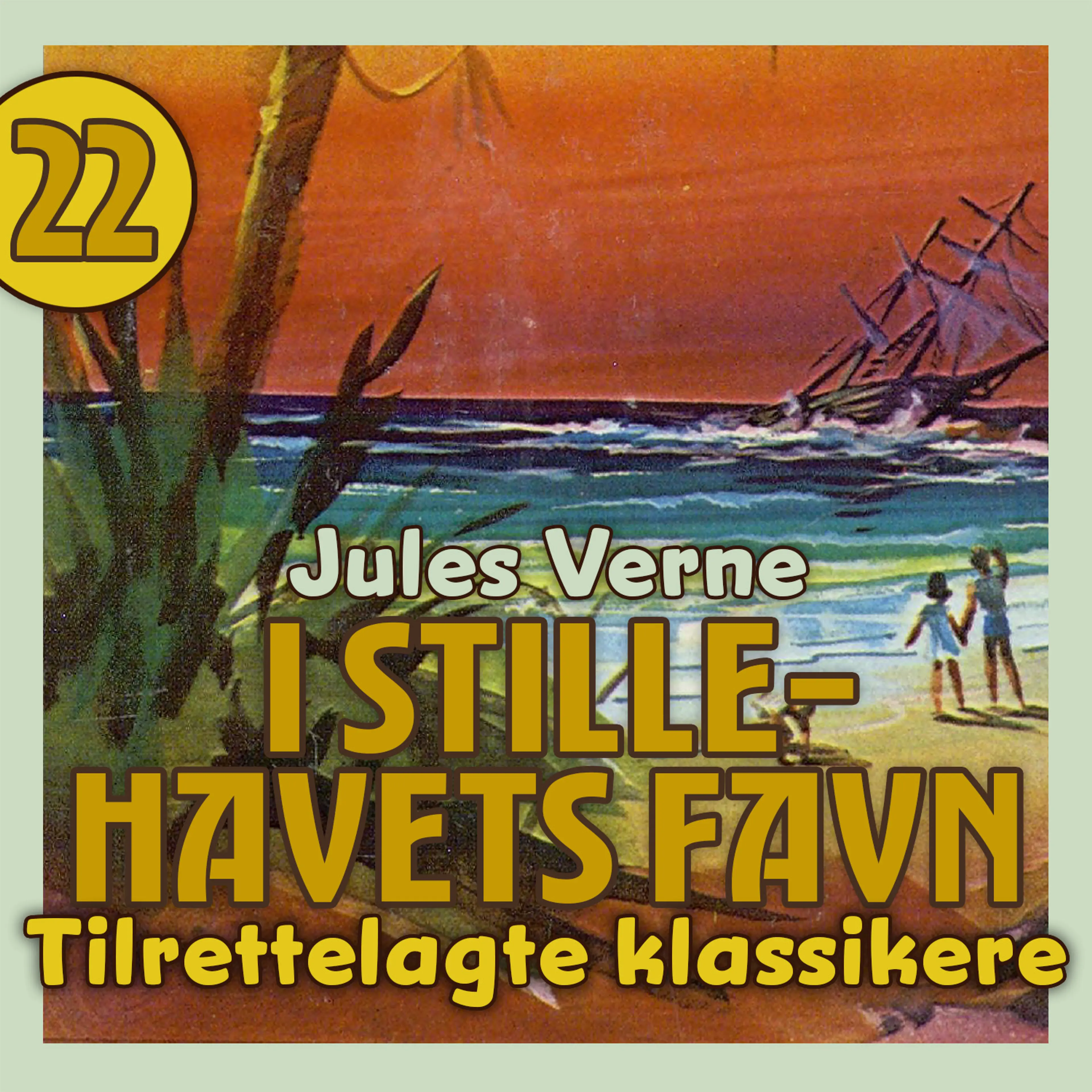 Omslag I Stillehavets favn av Jules Verne (Lydbok)