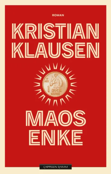 Omslag Maos enke av Kristian Klausen (Innbundet)