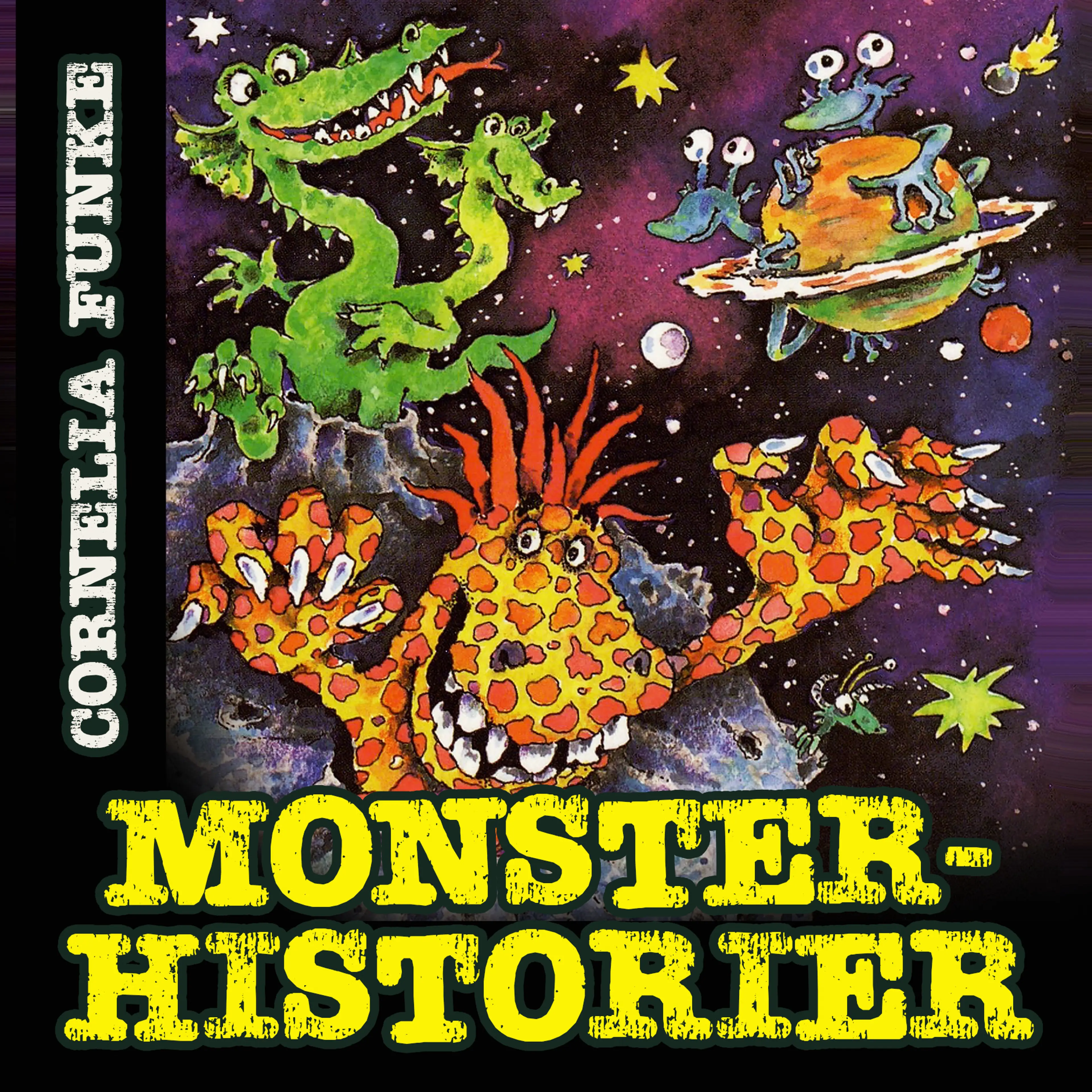 Omslag Monsterhistorier av Cornelia Funke (Lydbok)