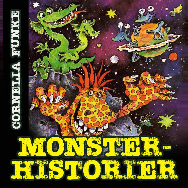 Omslag Monsterhistorier av Cornelia Funke (Lydbok)