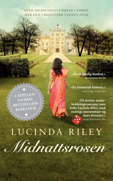 Omslag Midnattsrosen av Lucinda Riley (Heftet)