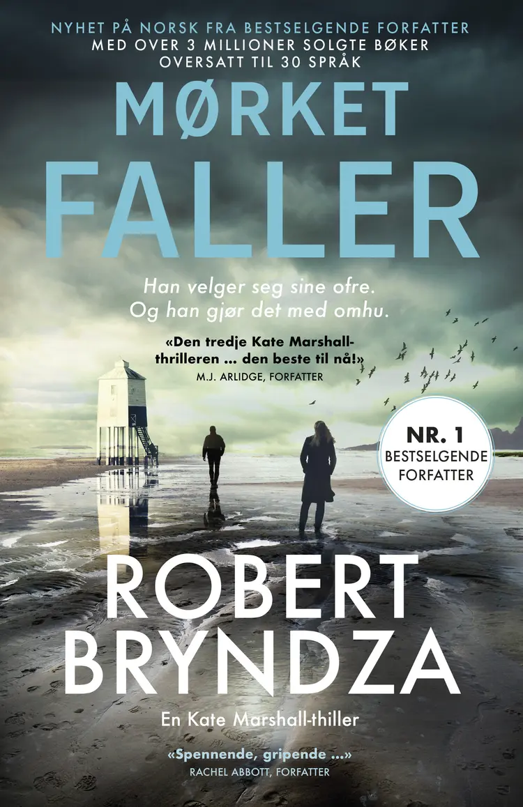 Omslag Mørket faller av Robert Bryndza (Ebok)