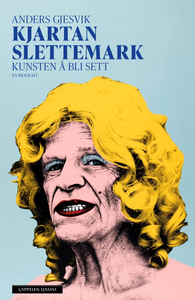 Omslag Kjartan Slettemark. En biografi av Anders Gjesvik (Ebok)