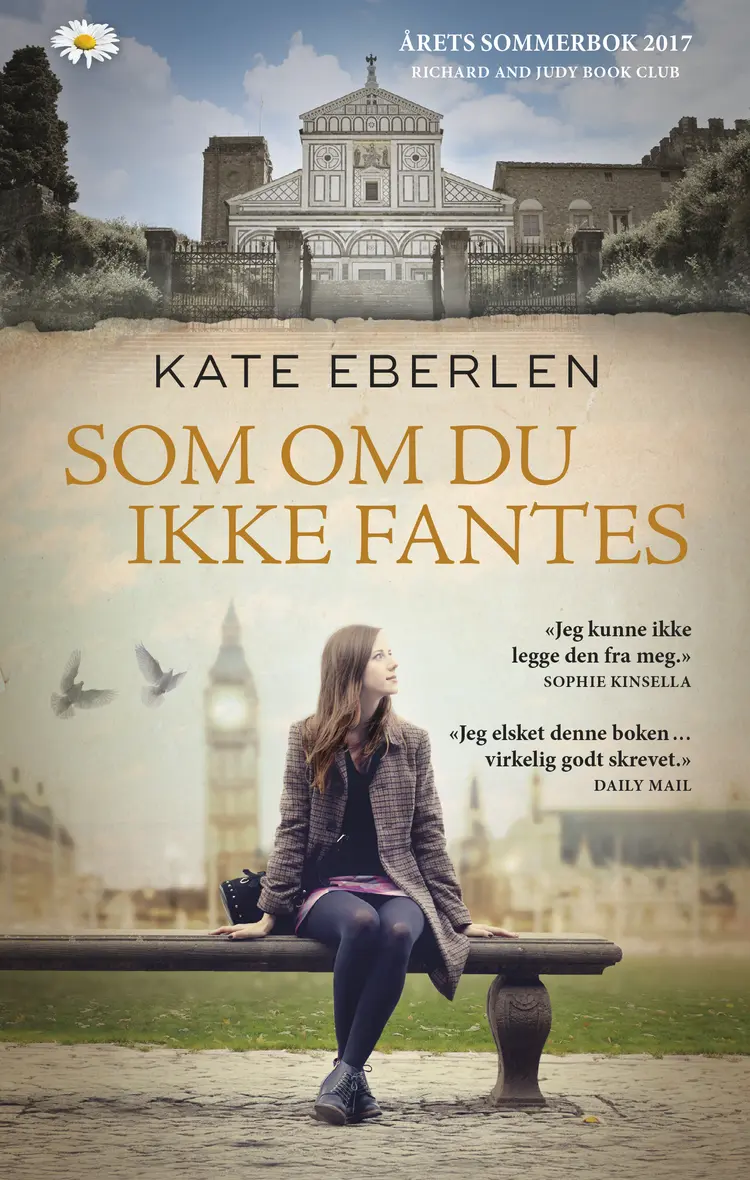 Omslag Som om du ikke fantes av Kate Eberlen (Ebok)