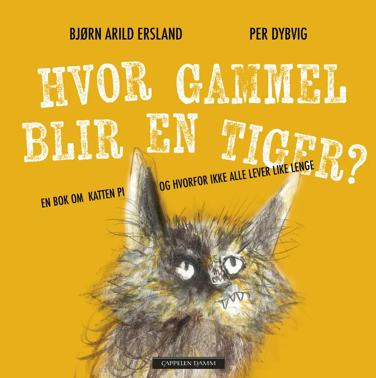 Omslag Hvor gammel blir en tiger? av Bjørn Arild Ersland (Ebok)