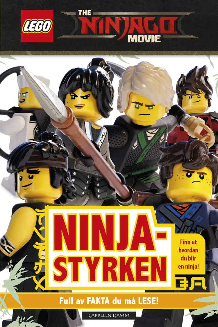 Omslag LEGO® The NINJAGO®  Movie - Ninja-styrken av Julia March (Innbundet)