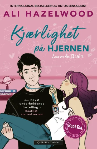 Omslag Kjærlighet på hjernen av Ali Hazelwood (Heftet)