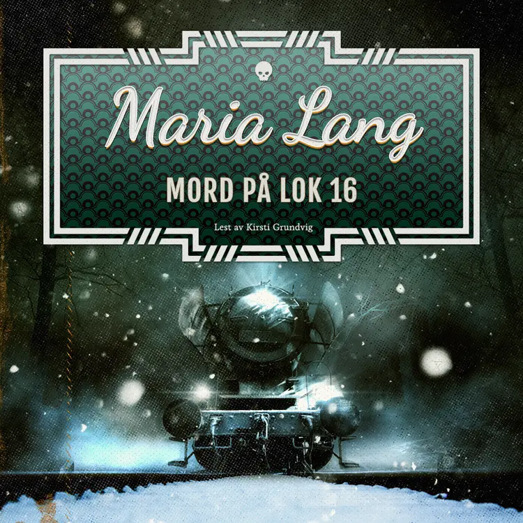 Omslag Mord på lok 16 av Maria Lang (Lydbok)