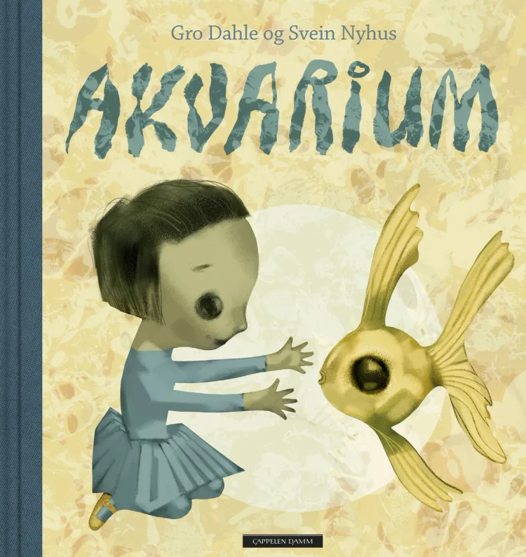 Omslag Akvarium av Gro Dahle og Svein Nyhus (Innbundet)