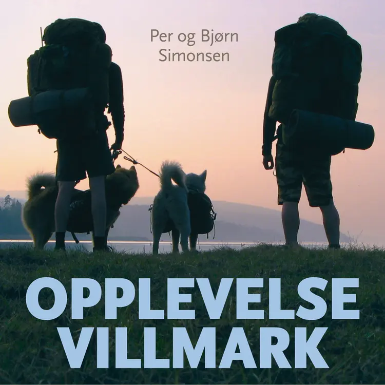 Omslag Opplevelse villmark - Norge på langs og tilbake igjen av Per Simonsen og Bjørn Simonsen (Lydbok)
