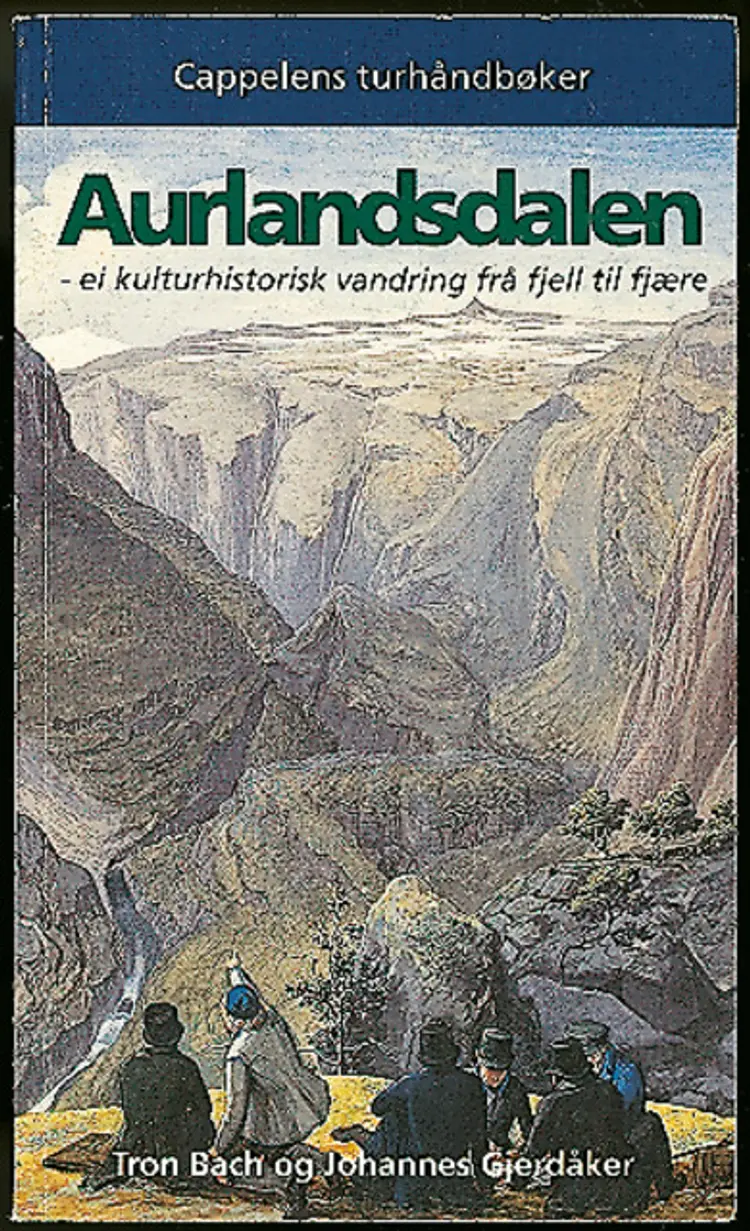 Omslag Aurlandsdalen av Tron Bach og Johannes Gjerdåker (Heftet)