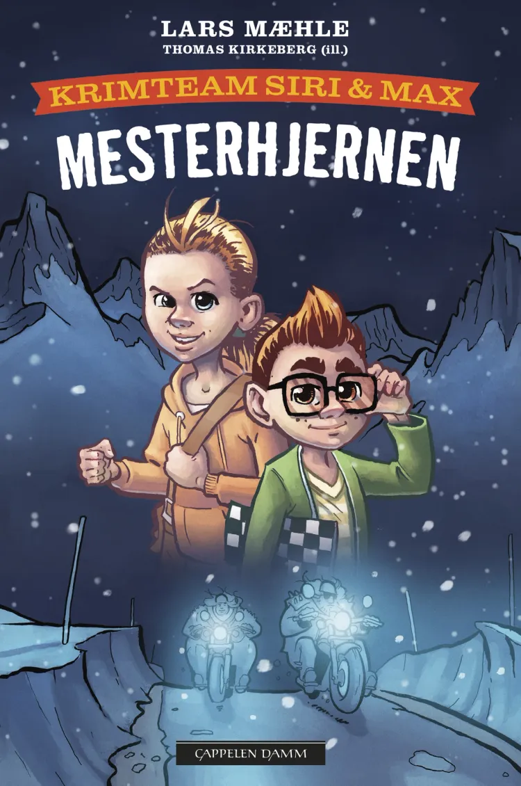 Omslag Mesterhjernen av Lars Mæhle (Heftet)