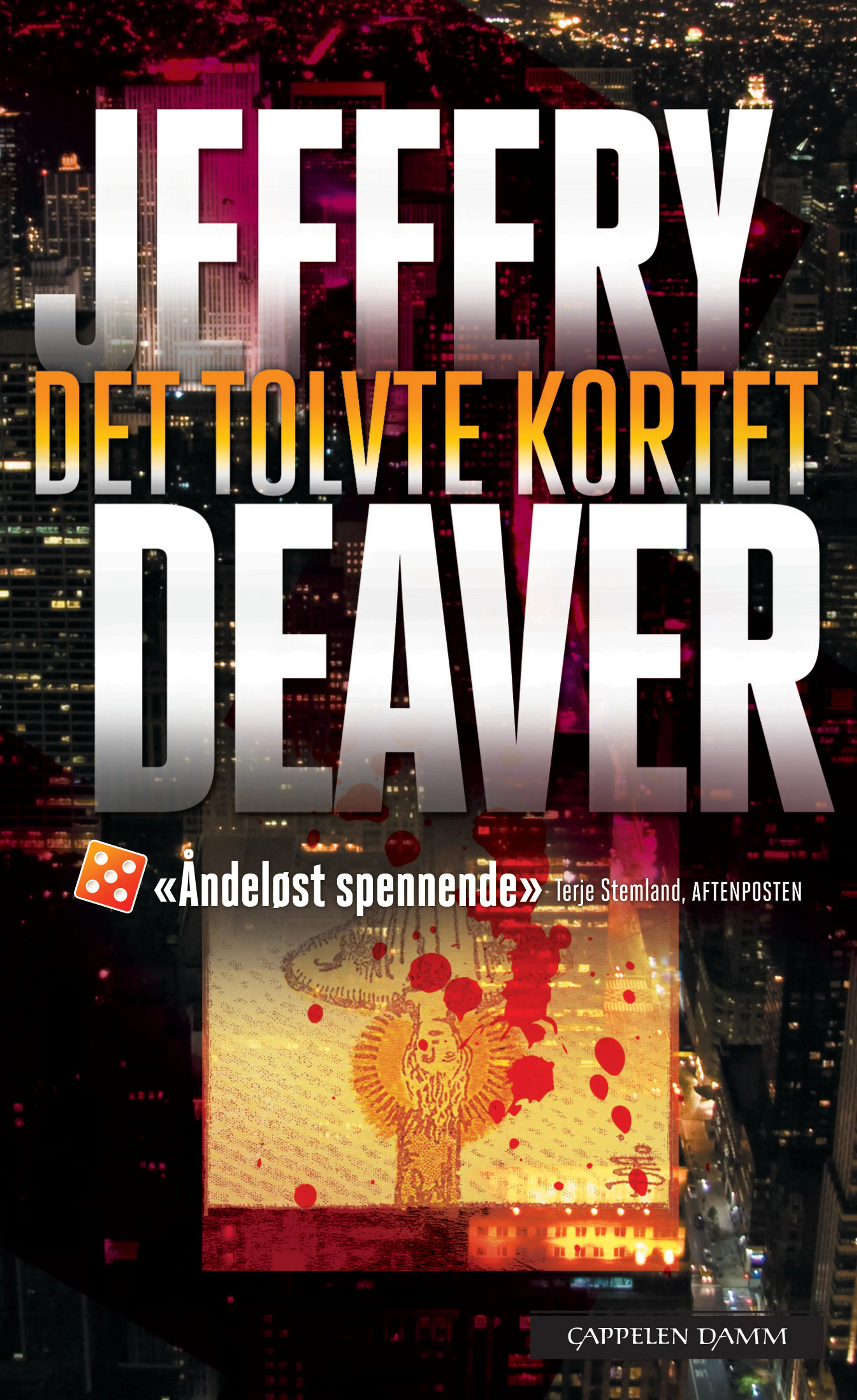 Omslag Det tolvte kortet av Jeffery Deaver (Heftet)