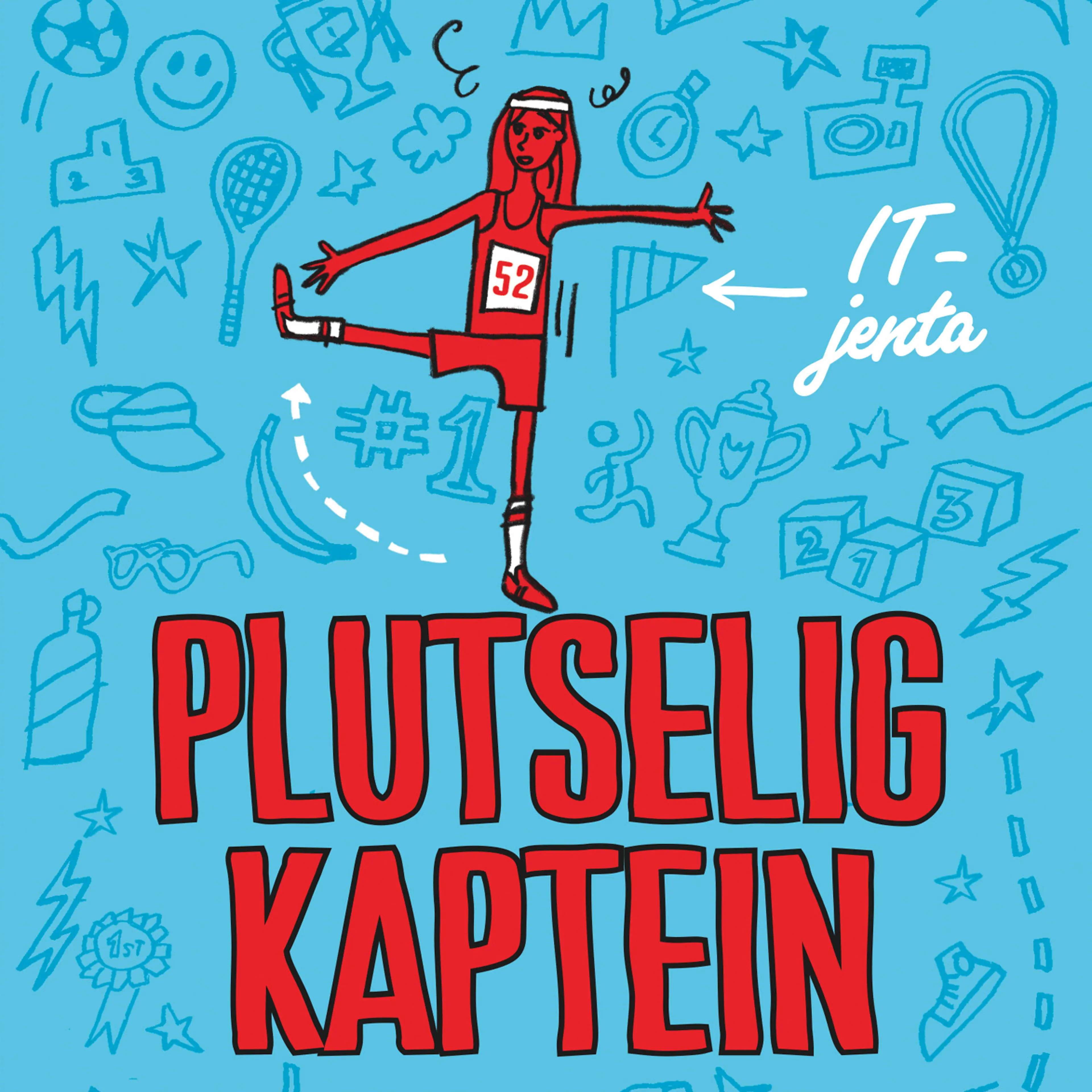 Omslag Plutselig kaptein av Katy Birchall (Lydbok)