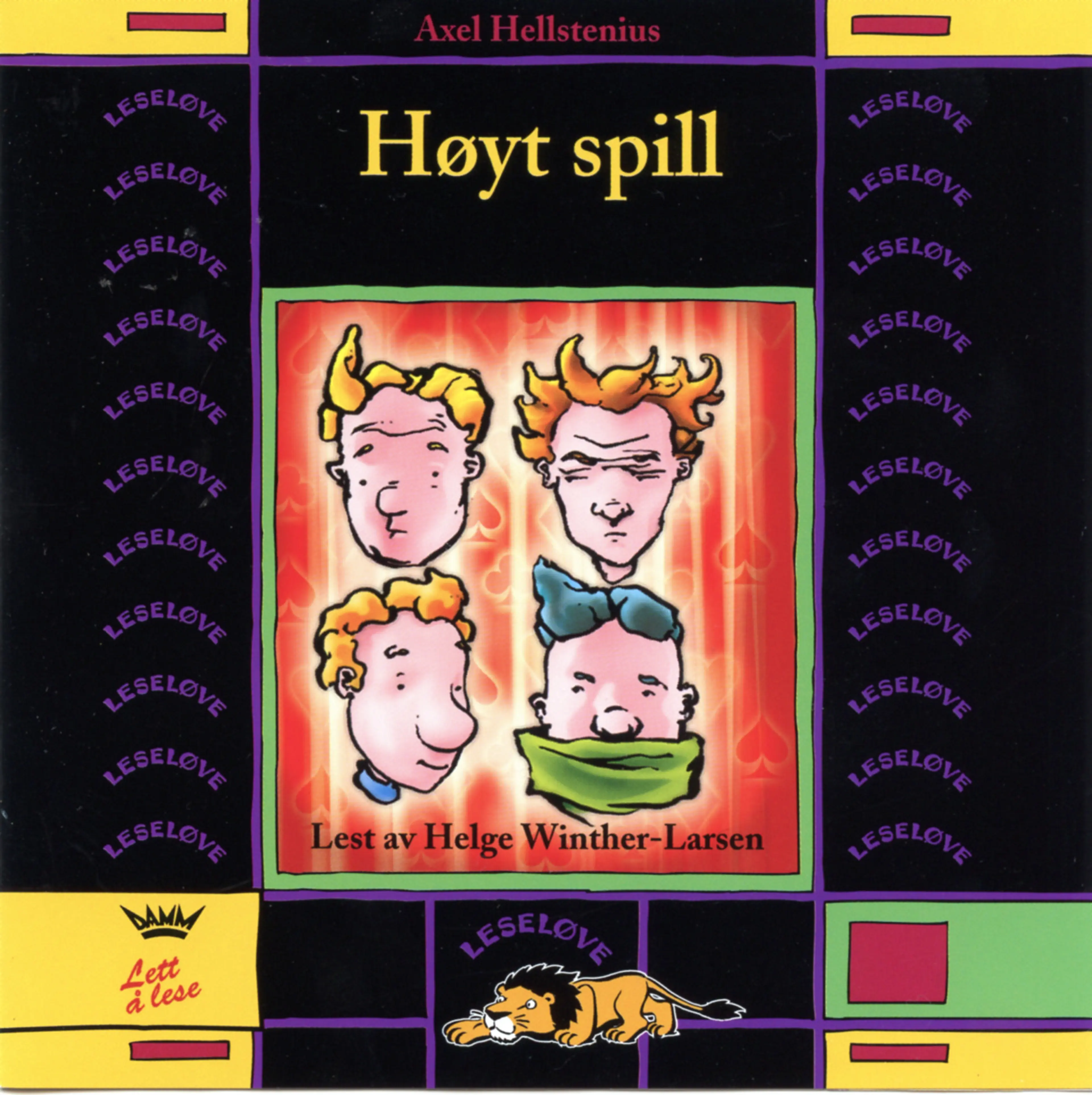 Omslag Høyt spill av Axel Hellstenius (Lydbok)