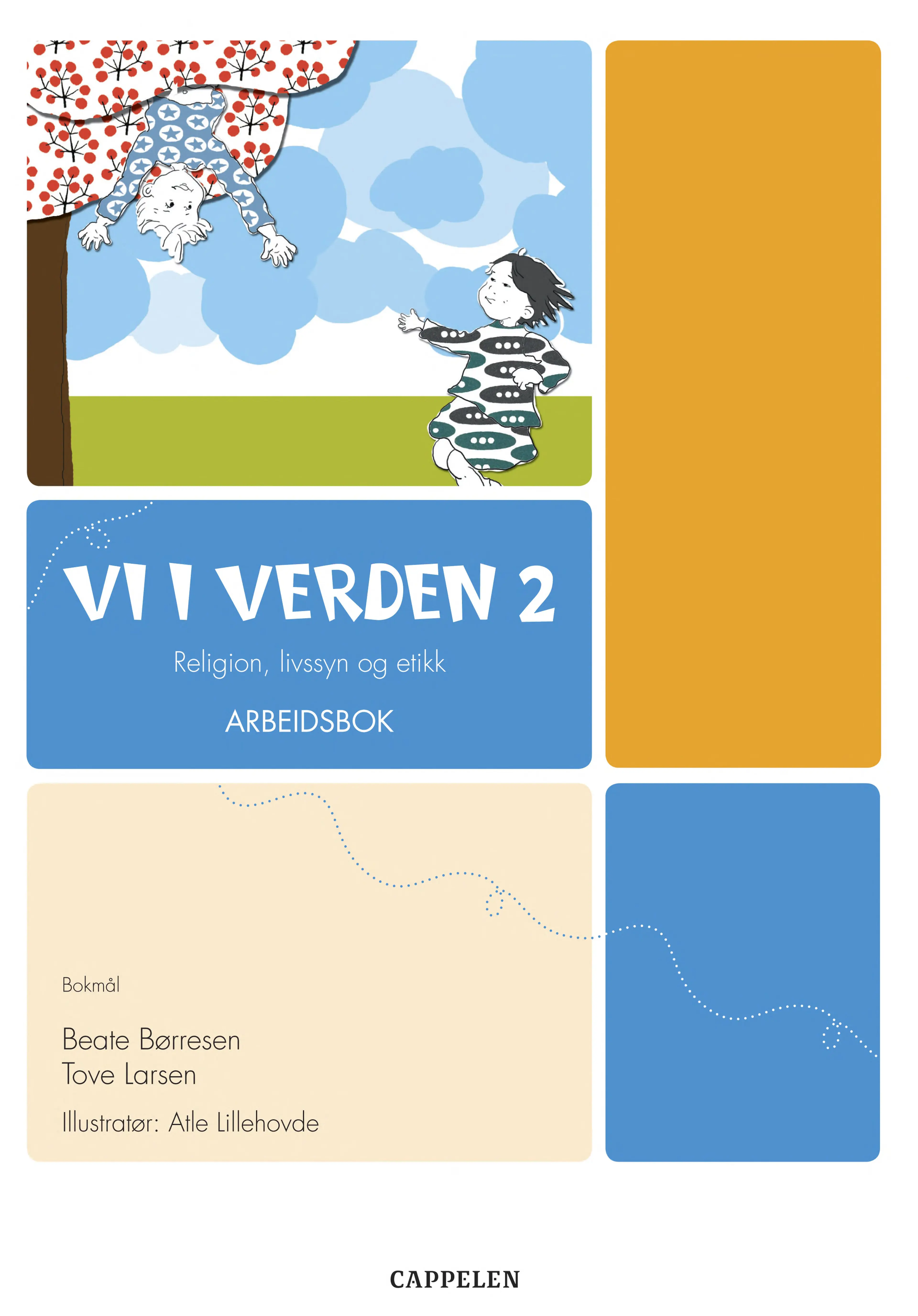 Omslag Vi i verden 2 Arbeidsbok av Beate Børresen og Tove Larsen (Heftet)