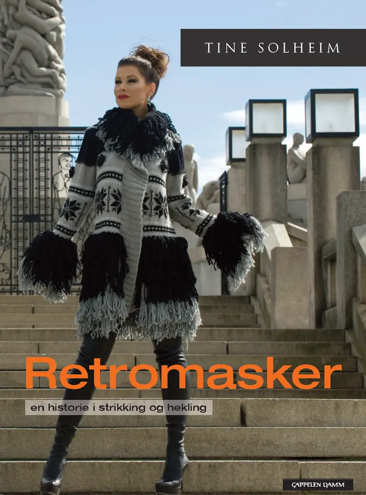 Omslag Retromasker av Tine Solheim (Innbundet)