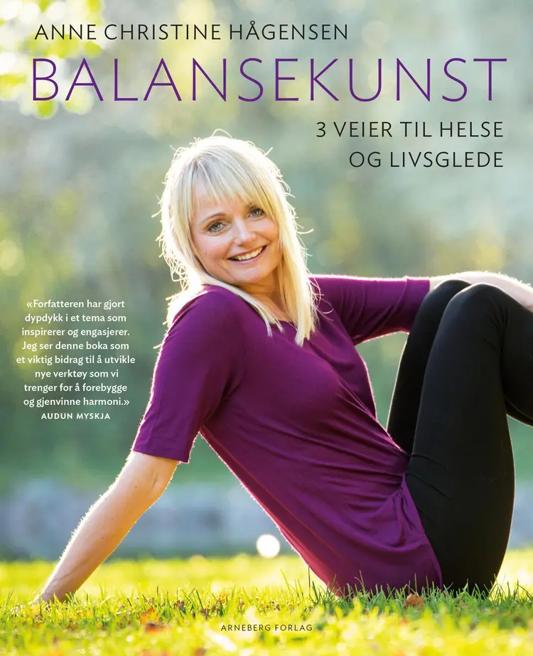 Omslag Balansekunst av Anne Christine Hågensen (Heftet)