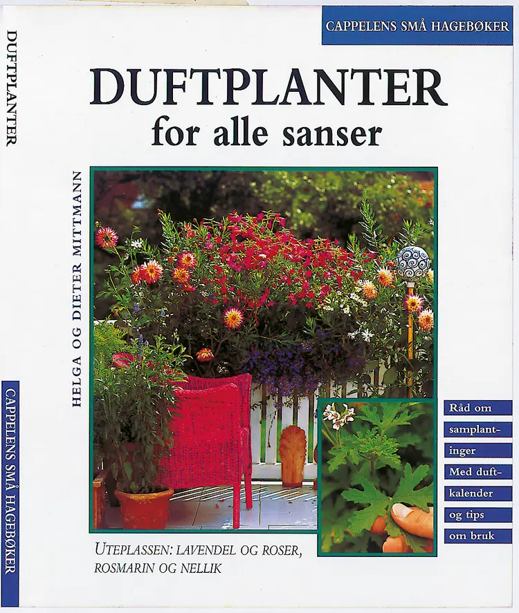 Omslag Duftplanter/cappelens små hagebøker av Helga Mittmann (Heftet)