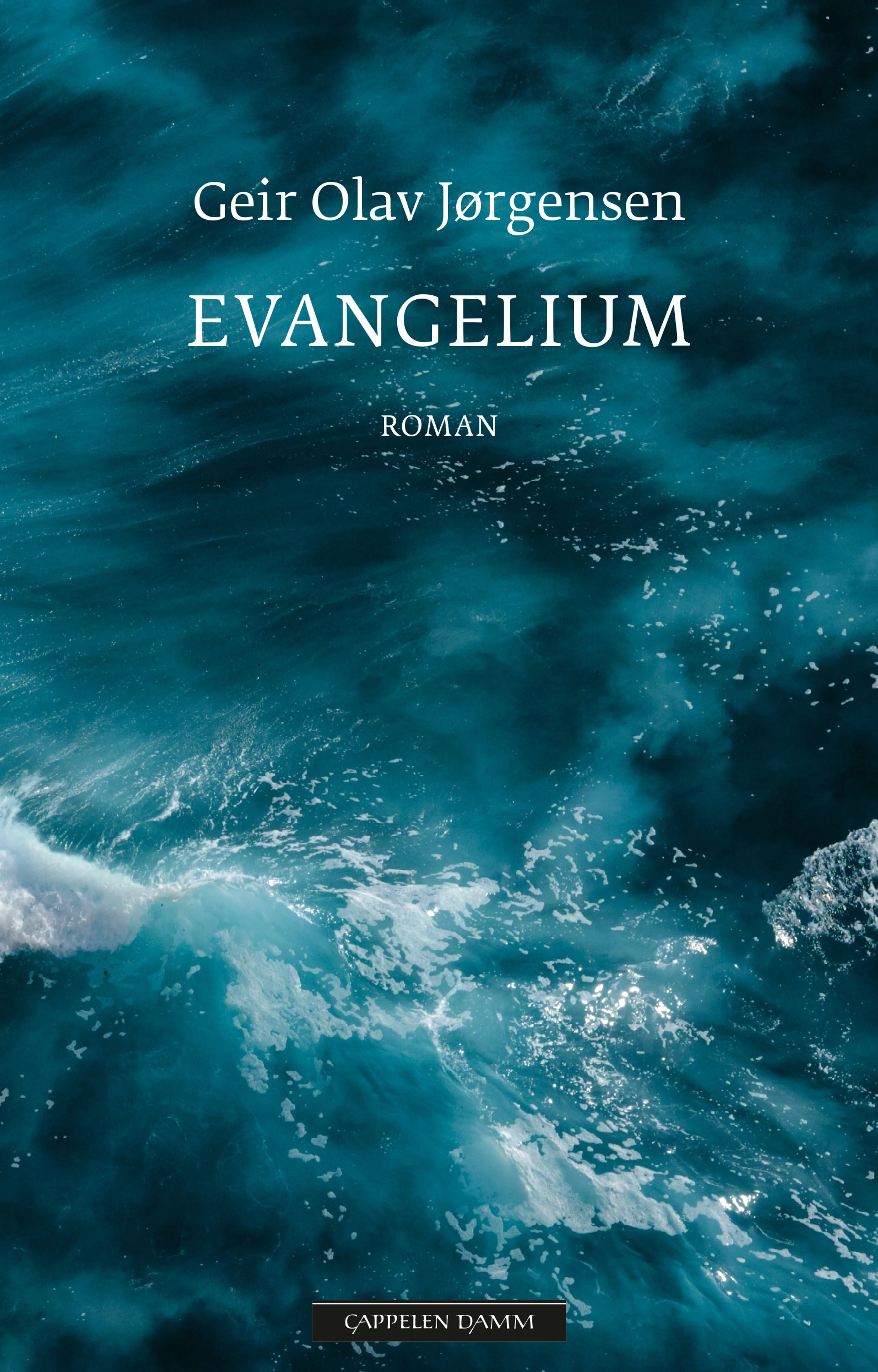 Omslag Evangelium av Geir Olav Jørgensen (Innbundet)