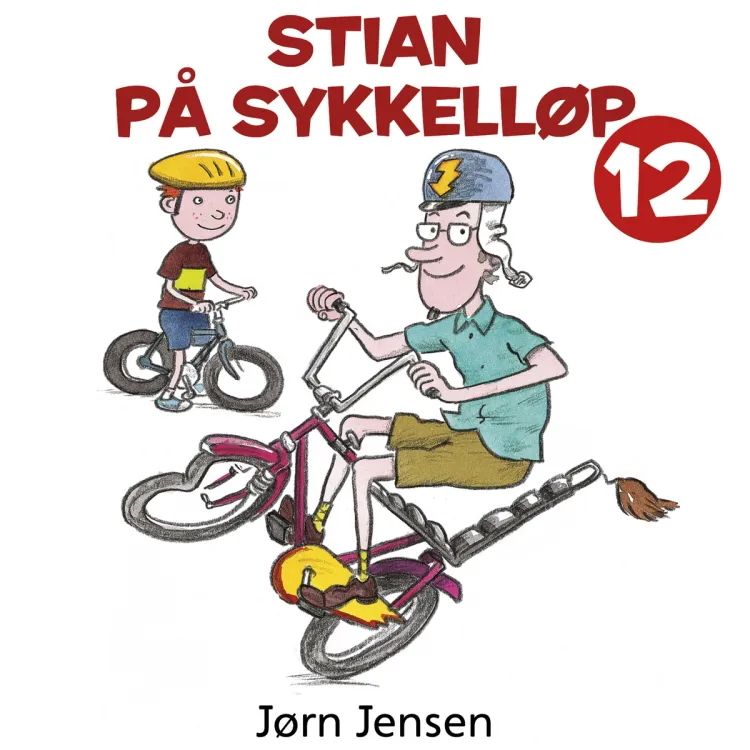 Omslag Stian på sykkelløp av Jørn Jensen (Lydbok)