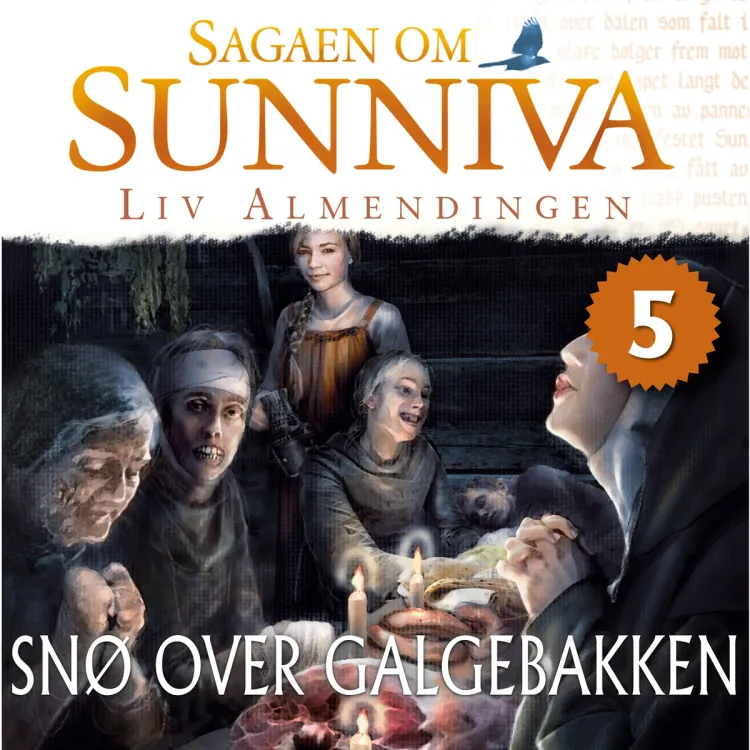 Omslag Snø over galgebakken av Liv Almendingen (Lydbok)