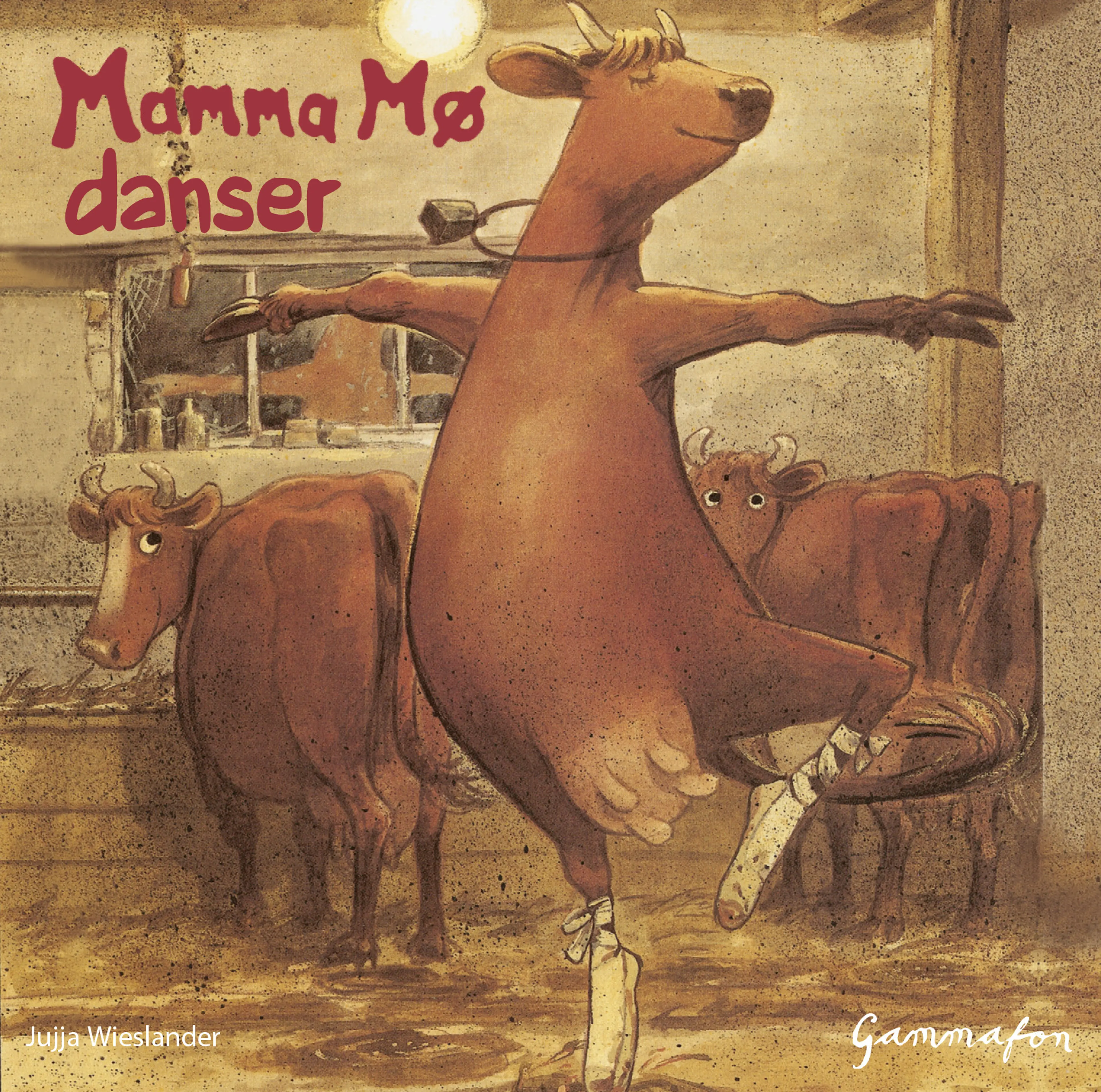 Omslag Mamma Mø danser av Jujja Wieslander (Lydbok)