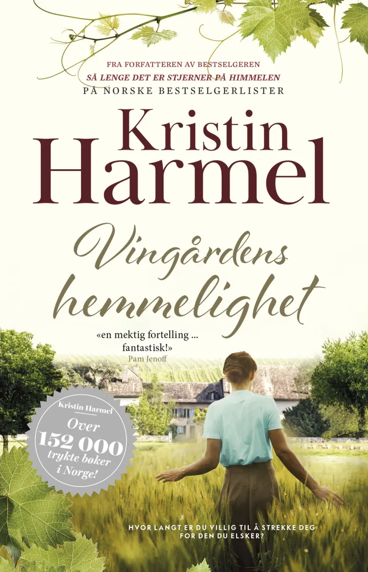 Omslag Vingårdens hemmelighet av Kristin Harmel (Heftet)
