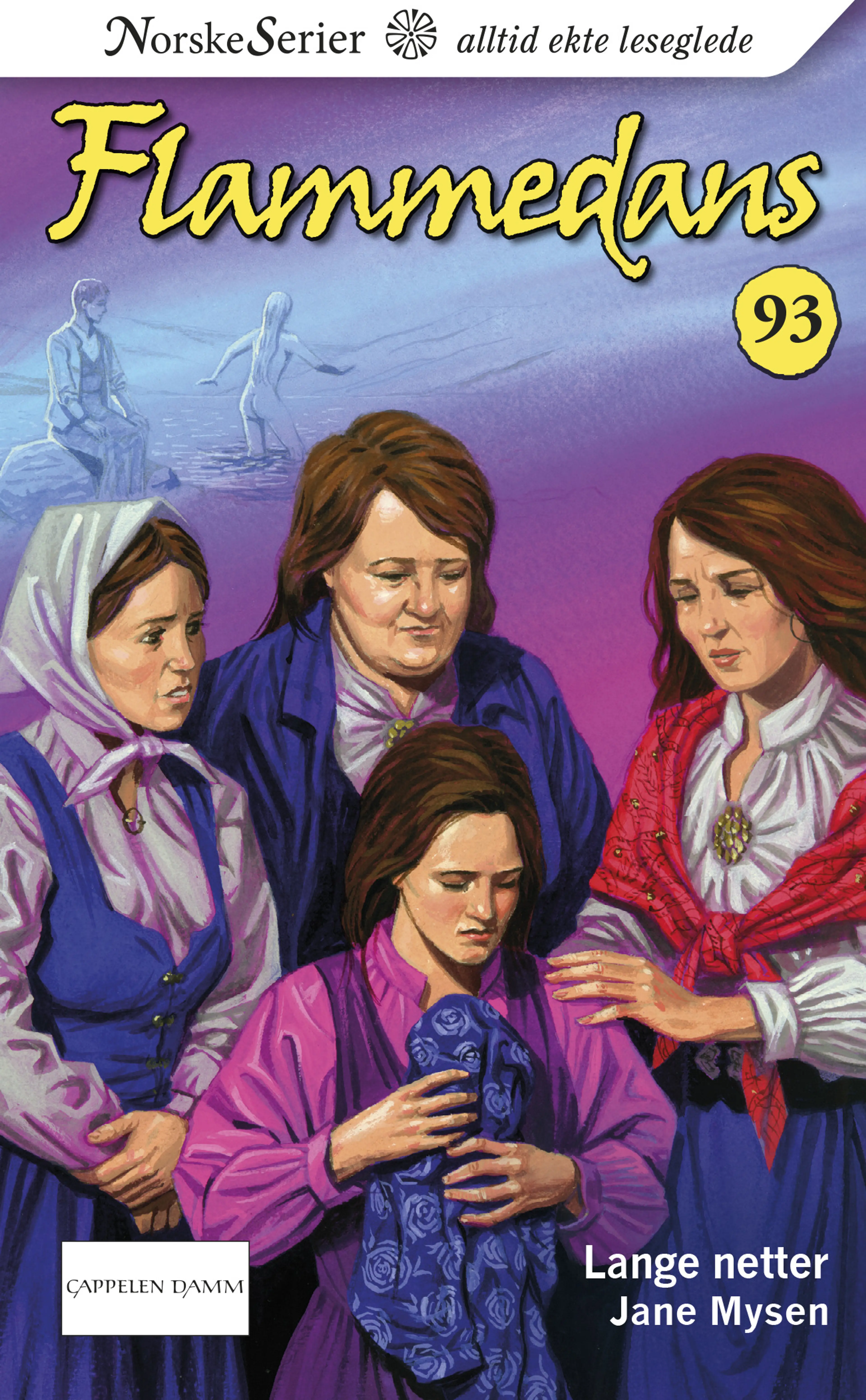 Omslag Lange netter av Jane Mysen (Ebok)