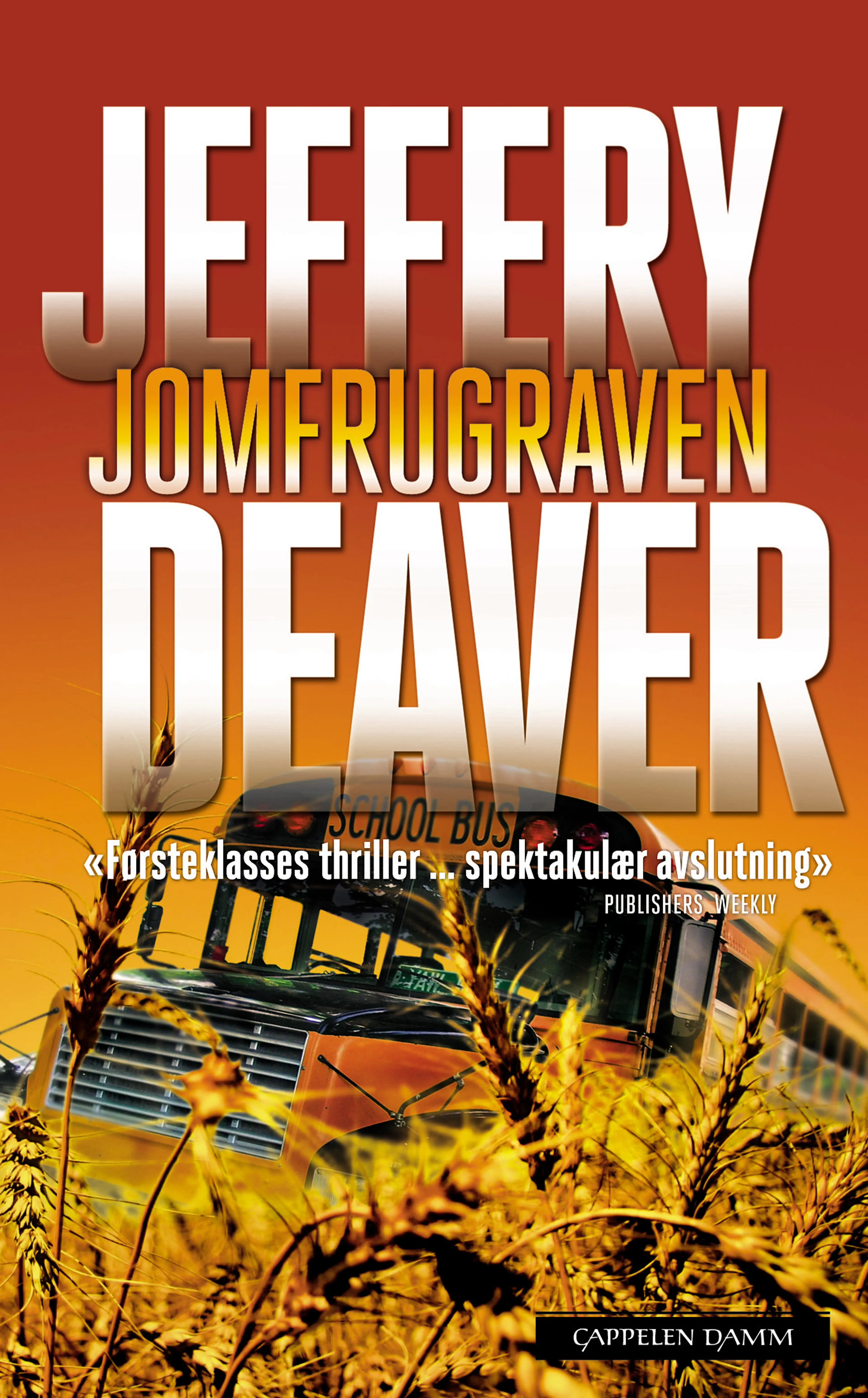 Omslag Jomfrugraven av Jeffery Deaver (Heftet)