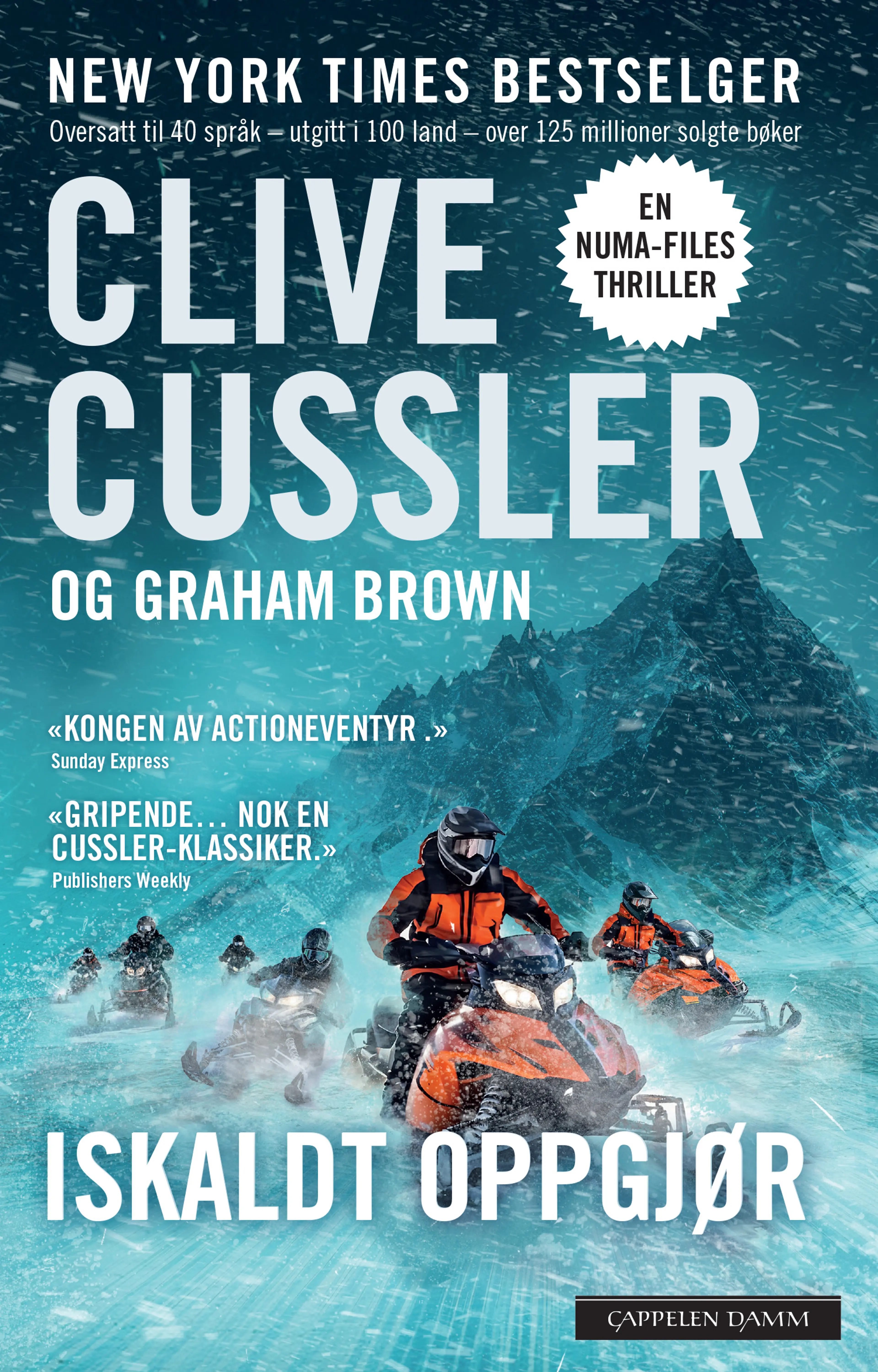 Omslag Iskaldt oppgjør av Graham Brown og Clive Cussler (Heftet)