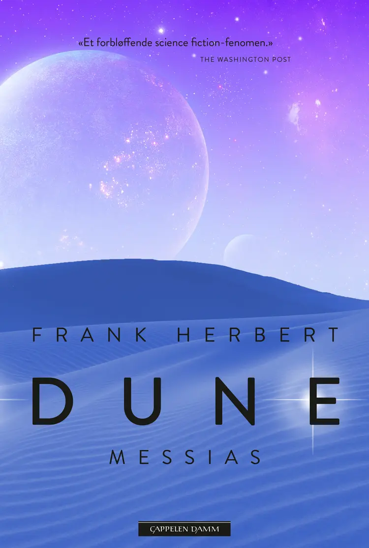 Omslag Dune Messias av Frank Herbert (Innbundet)