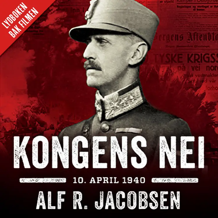 Omslag Kongens nei av Alf R. Jacobsen (Lydbok)