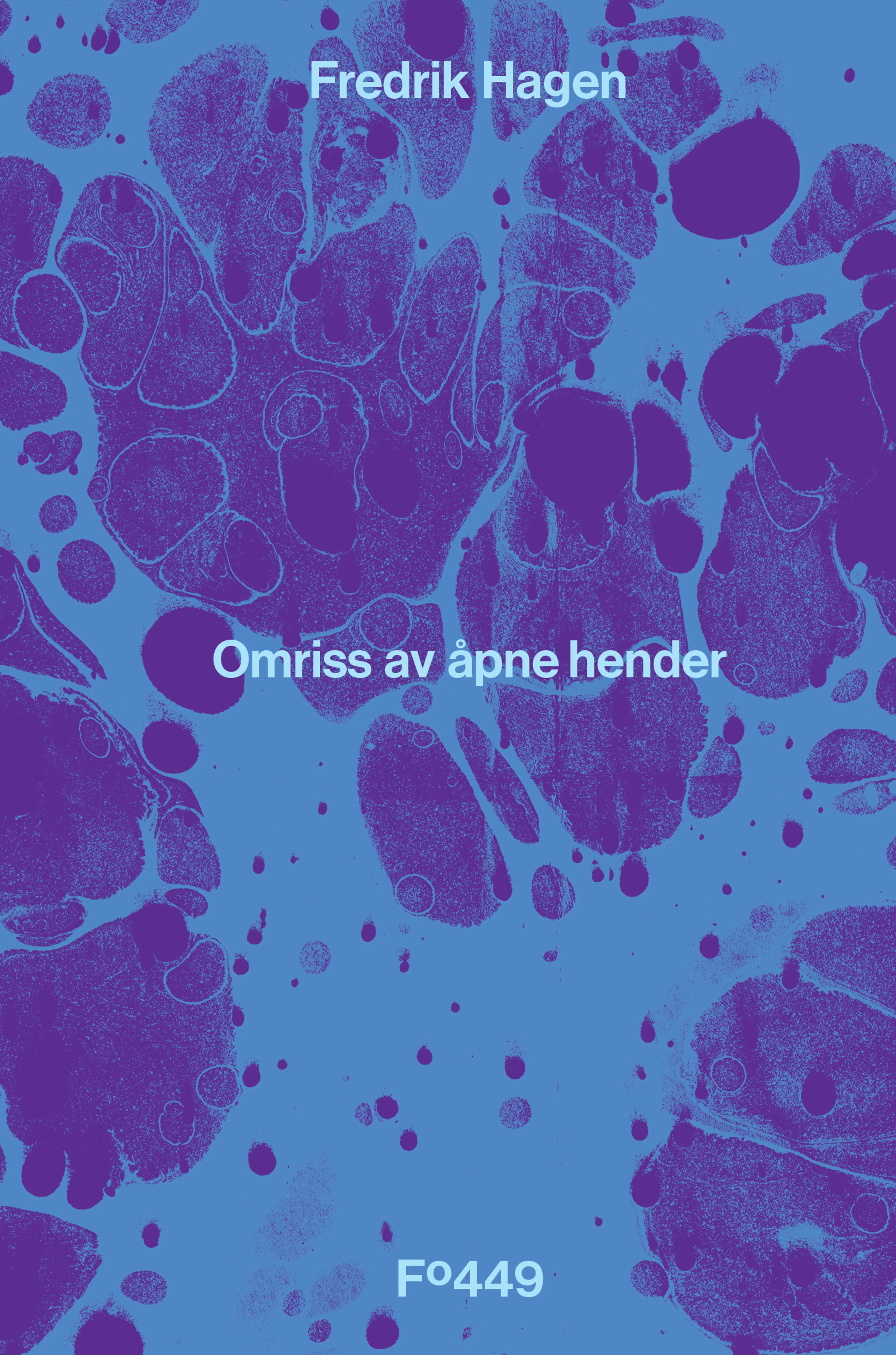 Omslag Omriss av åpne hender av Fredrik Hagen (Ebok)