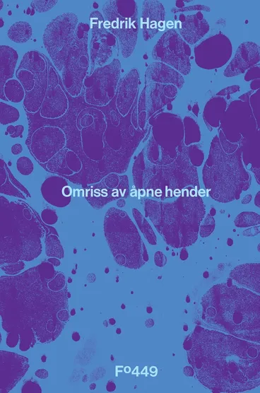 Omslag Omriss av åpne hender av Fredrik Hagen (Innbundet)