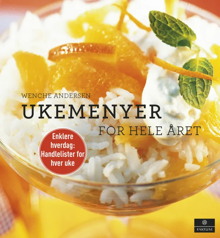 Omslag Ukemenyer (Innbundet)