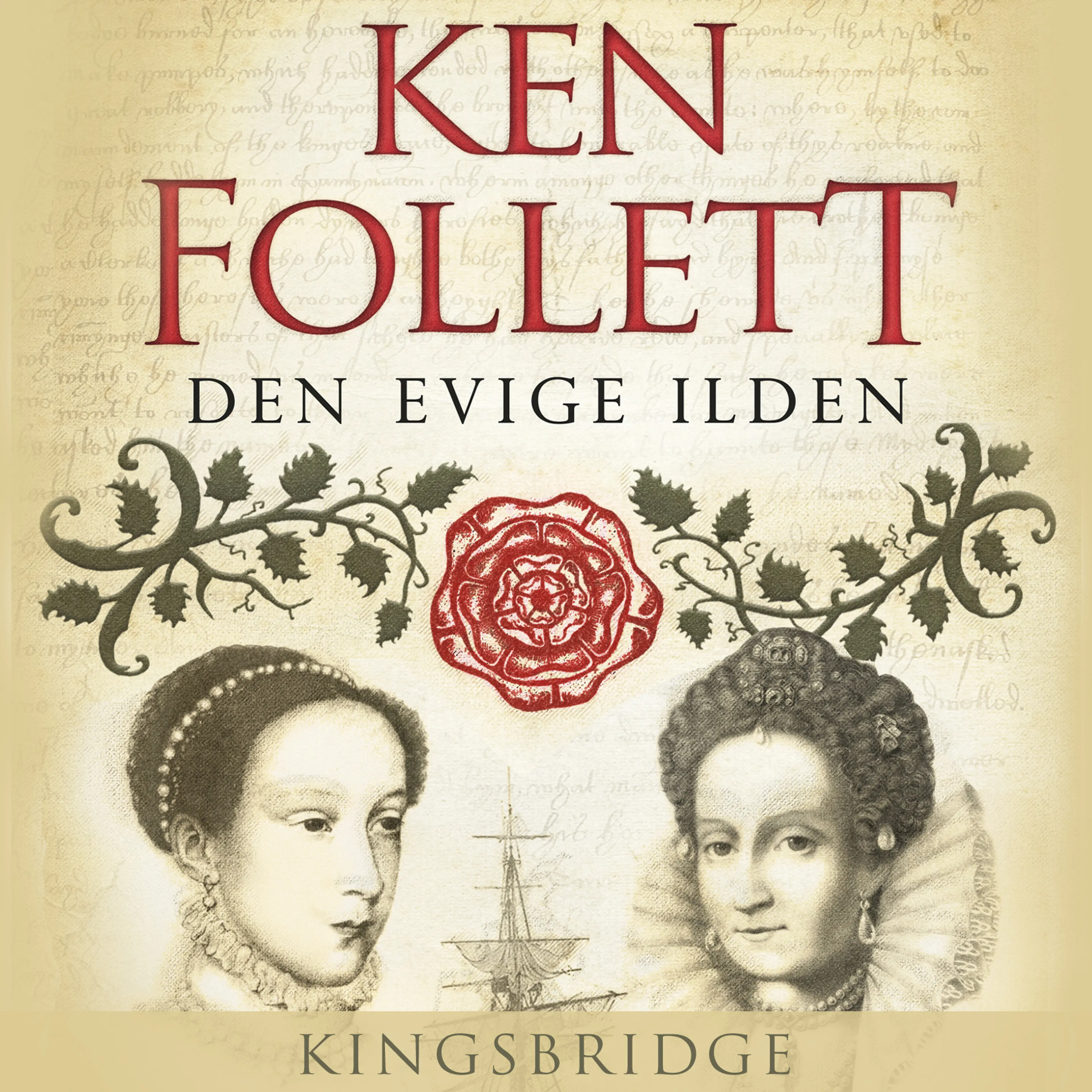 Omslag Den evige ilden av Ken Follett (Lydbok)